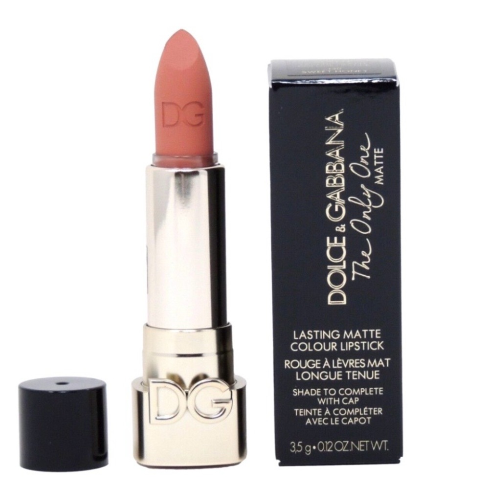 DOLCE & GABBANA THE ONLY ONE MATTE #130 SWEET HONEY 3.5g
LASTING COLOUR LIPSTICK